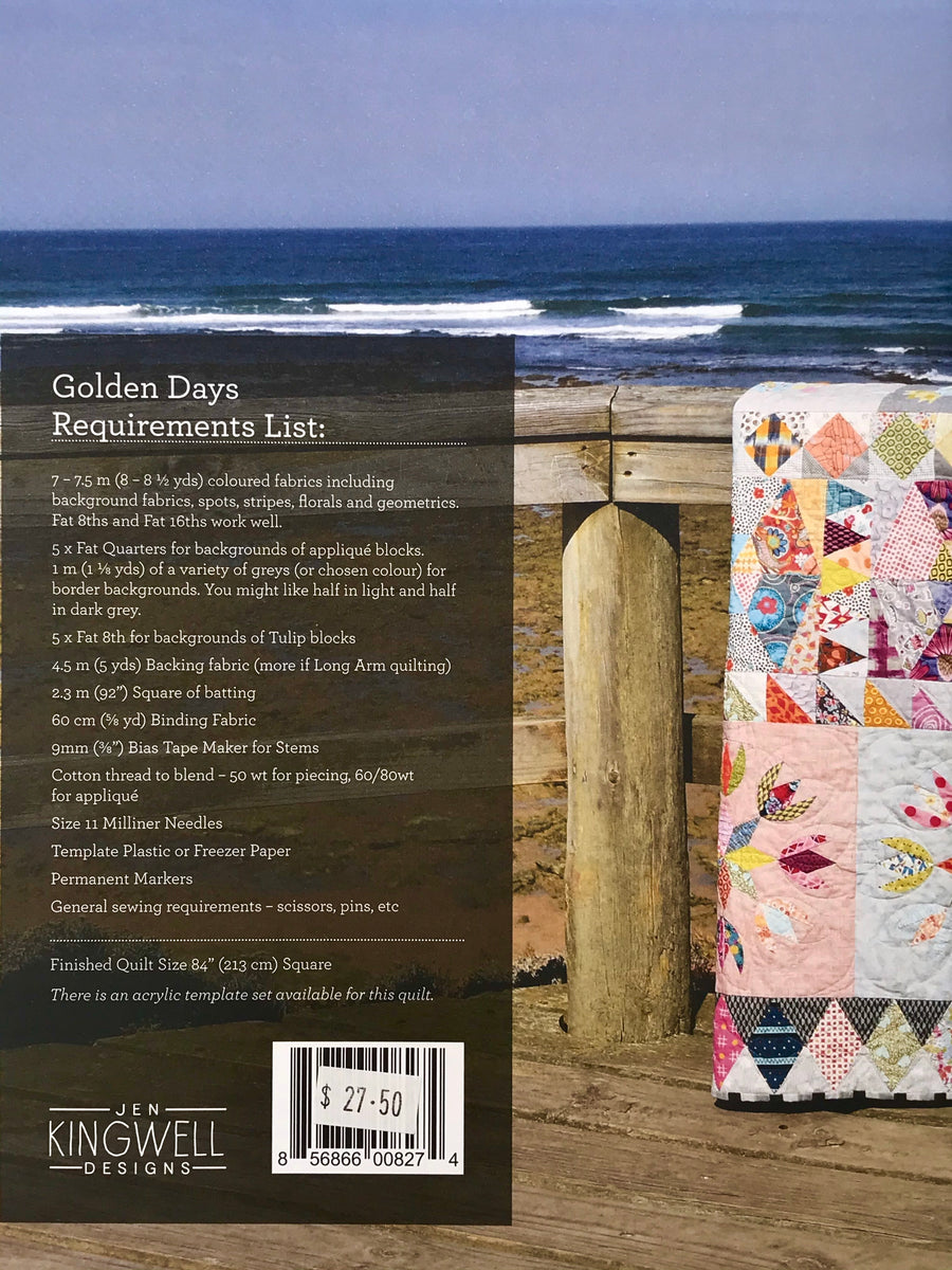 Golden Days Booklet - Jen Kingwell